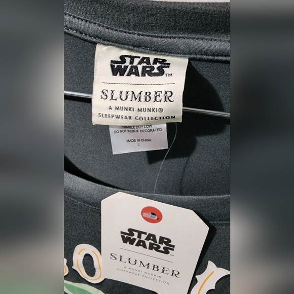 💫🎃NWT Womens Star Wars Halloween theme Pyjama 2 piece set size: L - Picture 3 of 6